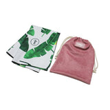 Travel Yoga Mat - Suede & Natural Rubber