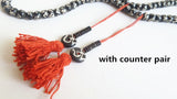 Tibetan Buddhist OM Mantras Yak Bone Rosary 8mm Prayer Meditation Mala BRO952